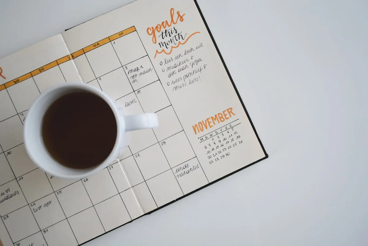 Compliance calendar planning